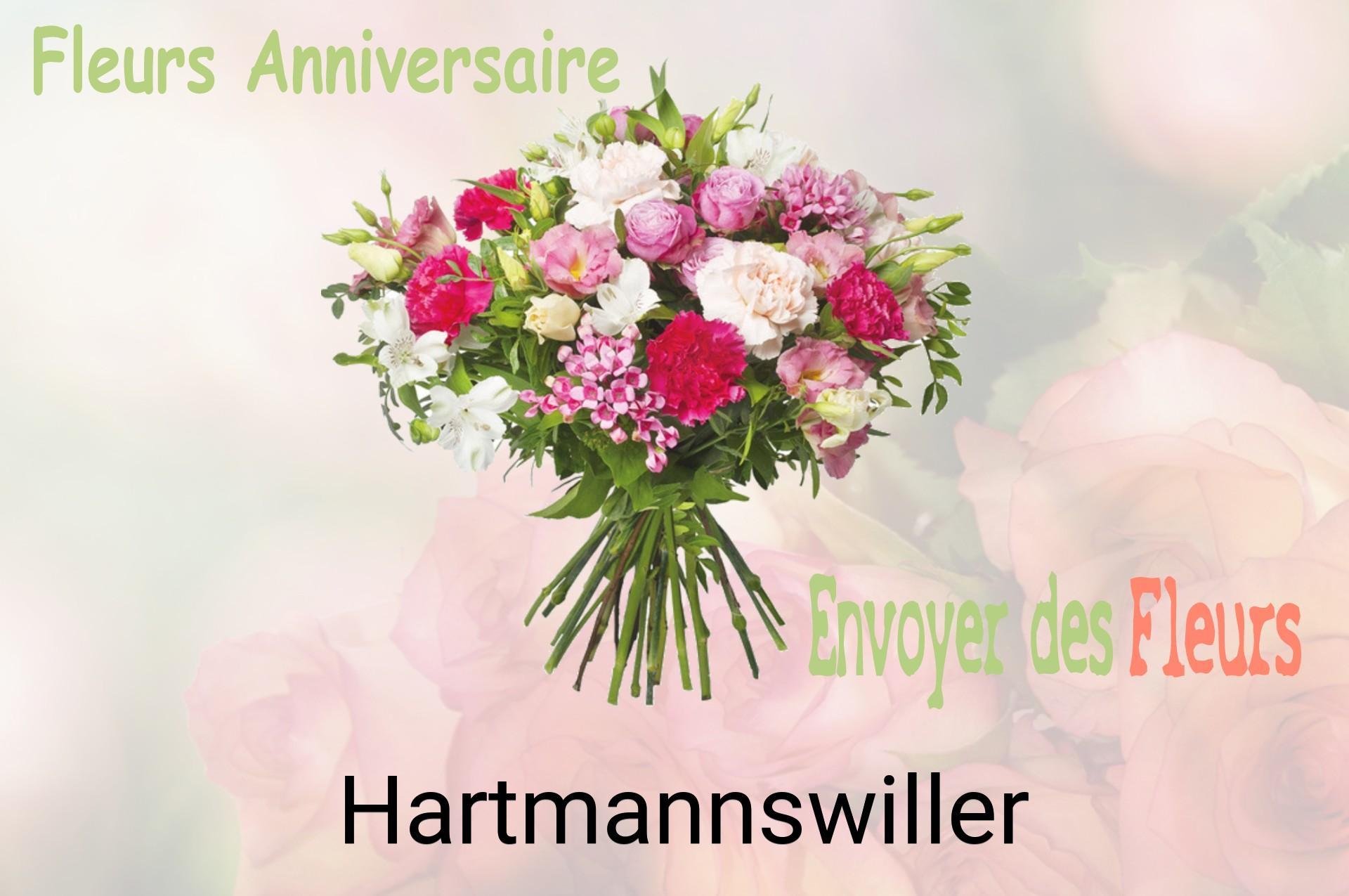 Bouquet de fleurs d’anniversaire livré à Hartmannswiller