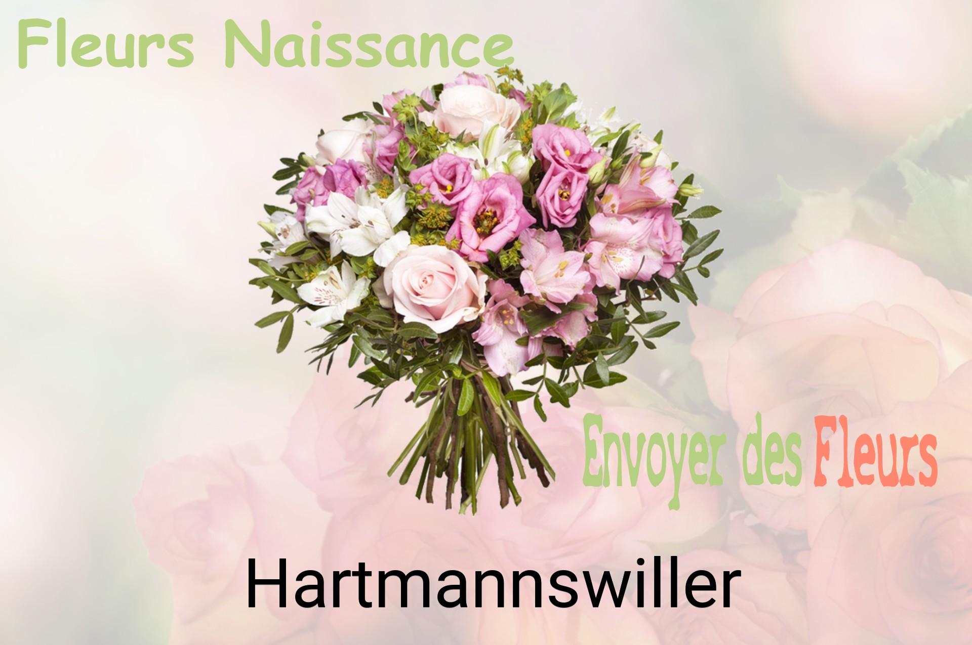 Bouquet de fleurs de naissance livré à Hartmannswiller